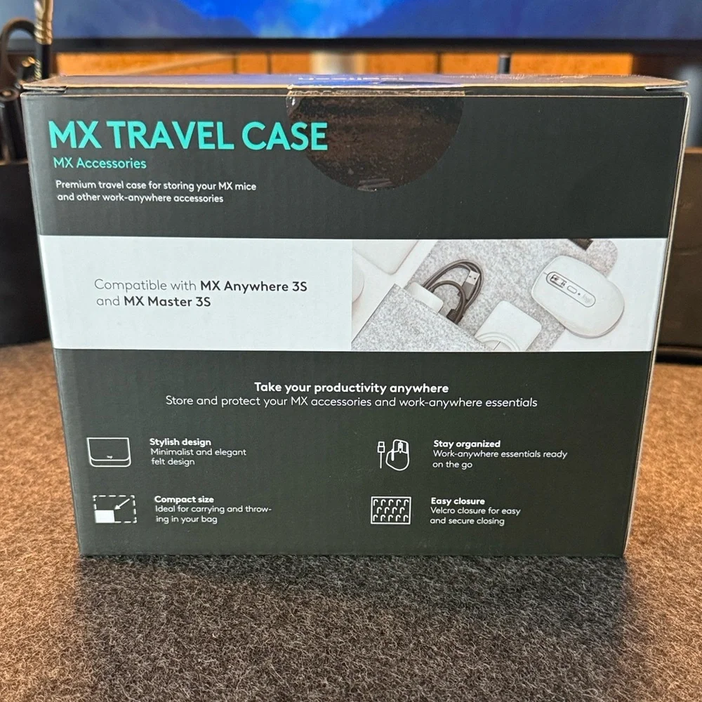 Logitech MX Accessories Case in Gray